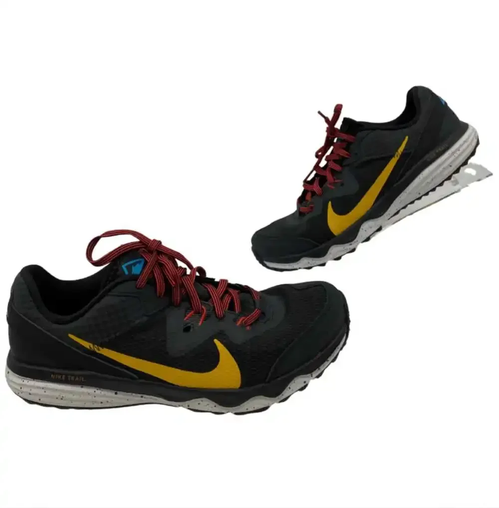 Nike Black Synthetic Athletic Sneakers | Men’s Size 8